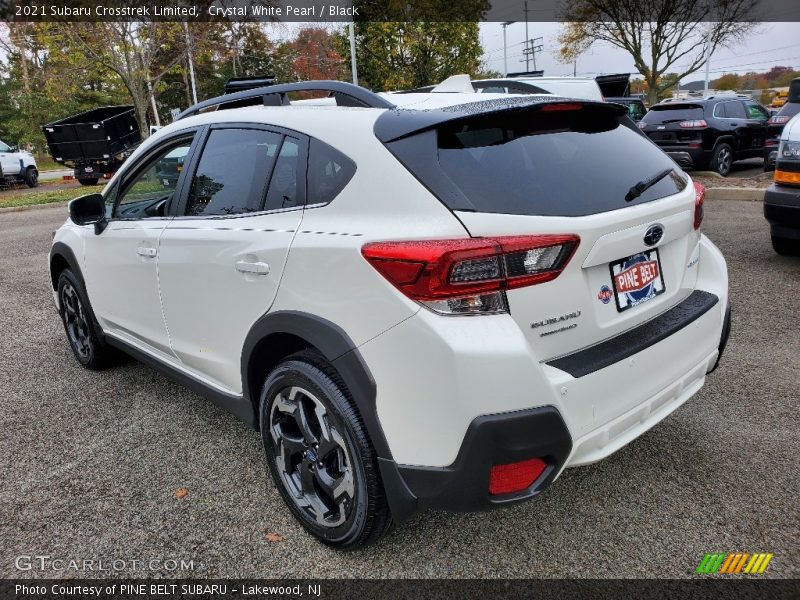 Crystal White Pearl / Black 2021 Subaru Crosstrek Limited