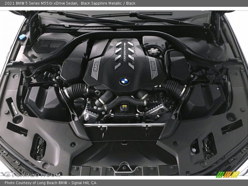  2021 5 Series M550i xDrive Sedan Engine - 4.4 Liter DI TwinPower Turbocharged DOHC 32-Valve V8