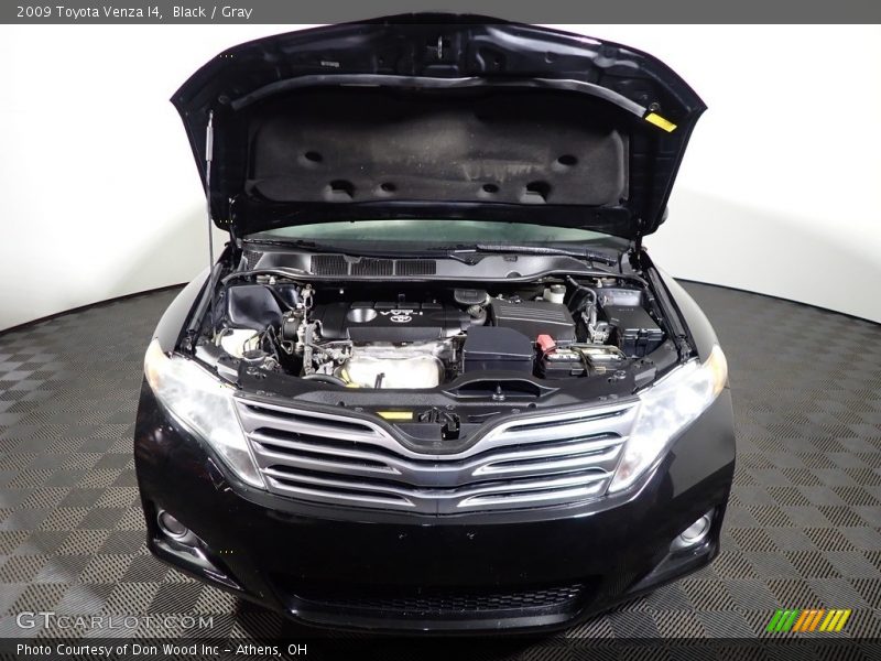 Black / Gray 2009 Toyota Venza I4