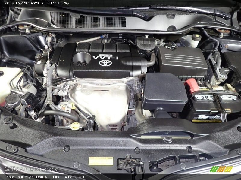 Black / Gray 2009 Toyota Venza I4