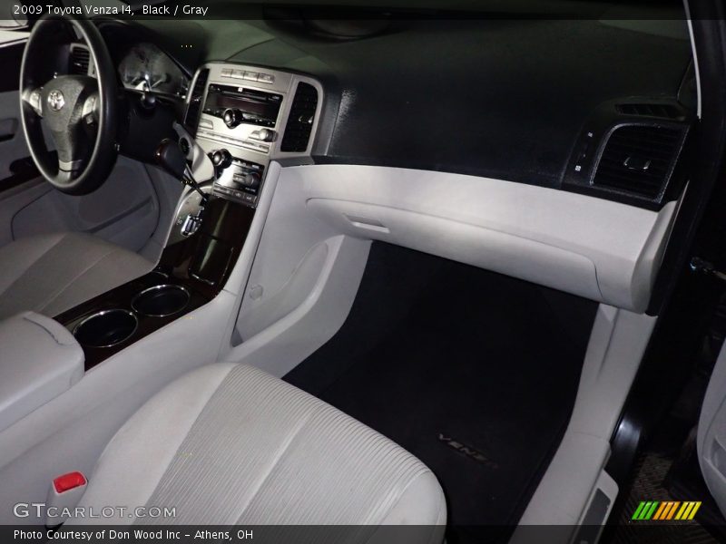 Black / Gray 2009 Toyota Venza I4