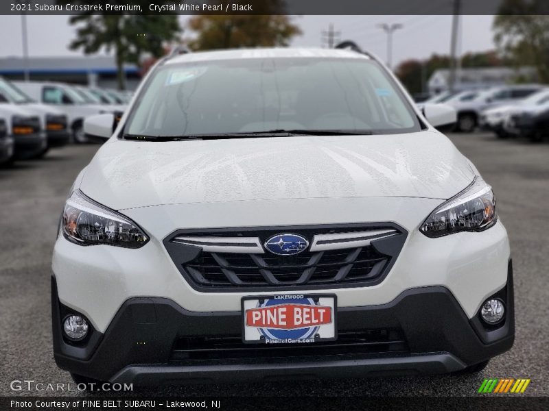 Crystal White Pearl / Black 2021 Subaru Crosstrek Premium