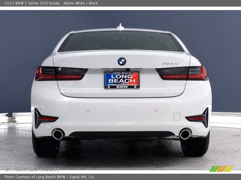 Alpine White / Black 2021 BMW 3 Series 330i Sedan