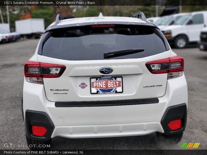 Crystal White Pearl / Black 2021 Subaru Crosstrek Premium