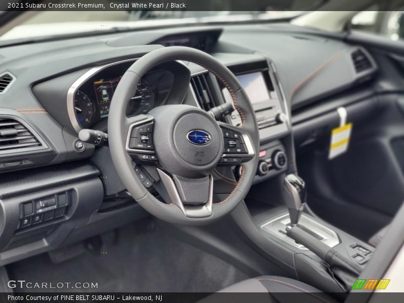 Dashboard of 2021 Crosstrek Premium