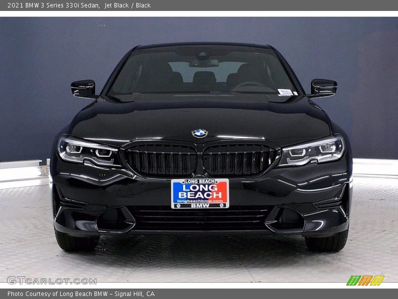 Jet Black / Black 2021 BMW 3 Series 330i Sedan