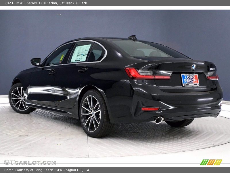 Jet Black / Black 2021 BMW 3 Series 330i Sedan