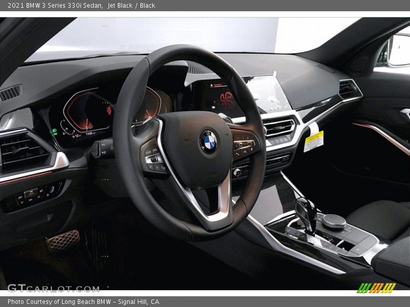 Jet Black / Black 2021 BMW 3 Series 330i Sedan