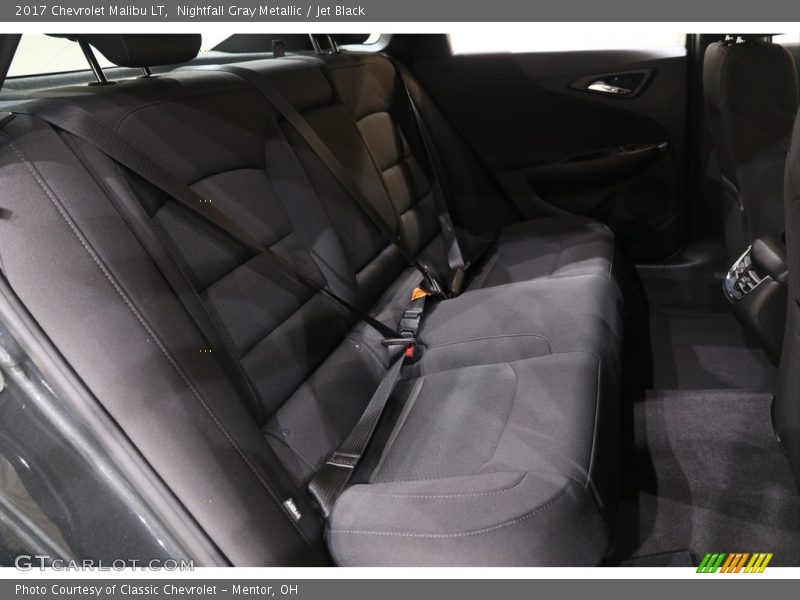 Nightfall Gray Metallic / Jet Black 2017 Chevrolet Malibu LT