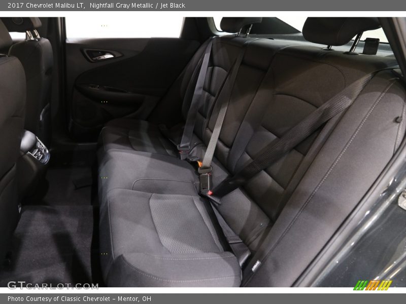 Nightfall Gray Metallic / Jet Black 2017 Chevrolet Malibu LT