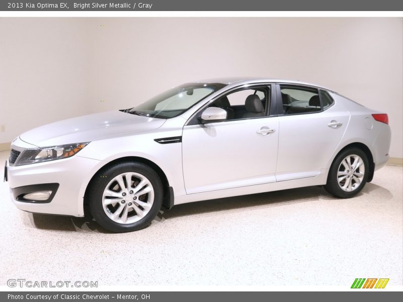 Bright Silver Metallic / Gray 2013 Kia Optima EX