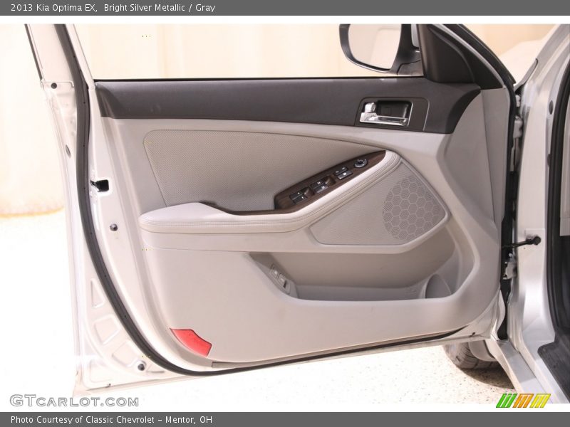 Bright Silver Metallic / Gray 2013 Kia Optima EX