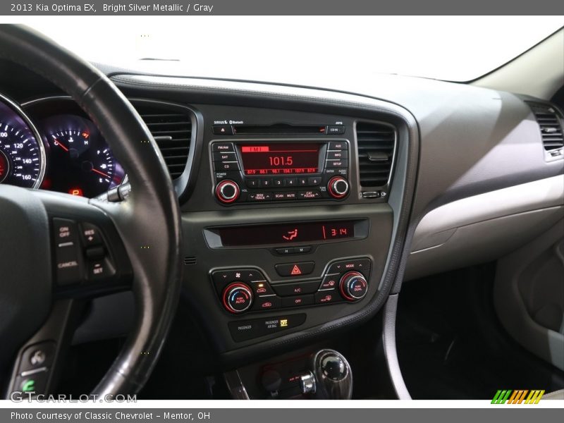 Bright Silver Metallic / Gray 2013 Kia Optima EX