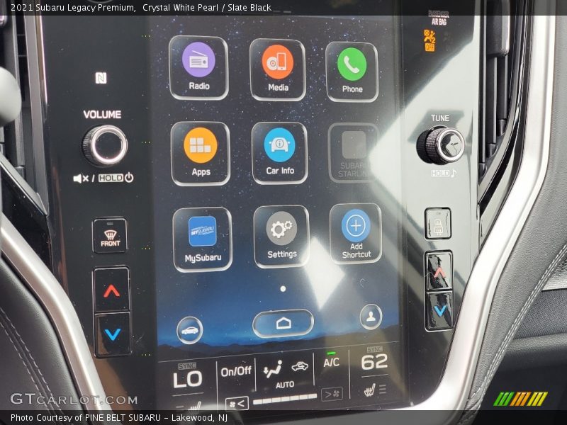 Controls of 2021 Legacy Premium
