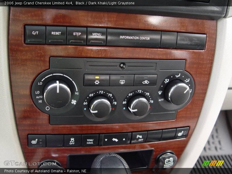 Black / Dark Khaki/Light Graystone 2006 Jeep Grand Cherokee Limited 4x4