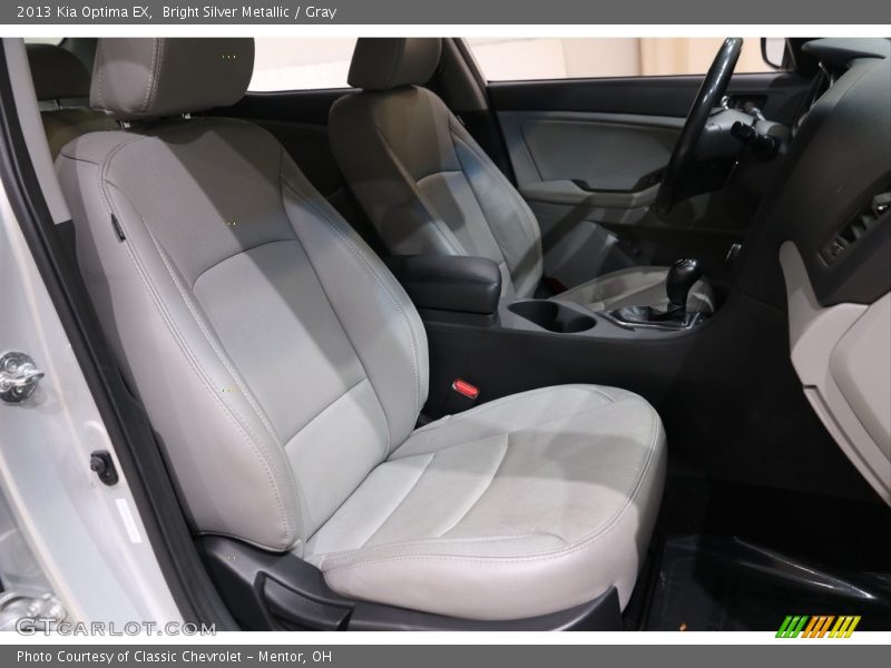 Bright Silver Metallic / Gray 2013 Kia Optima EX