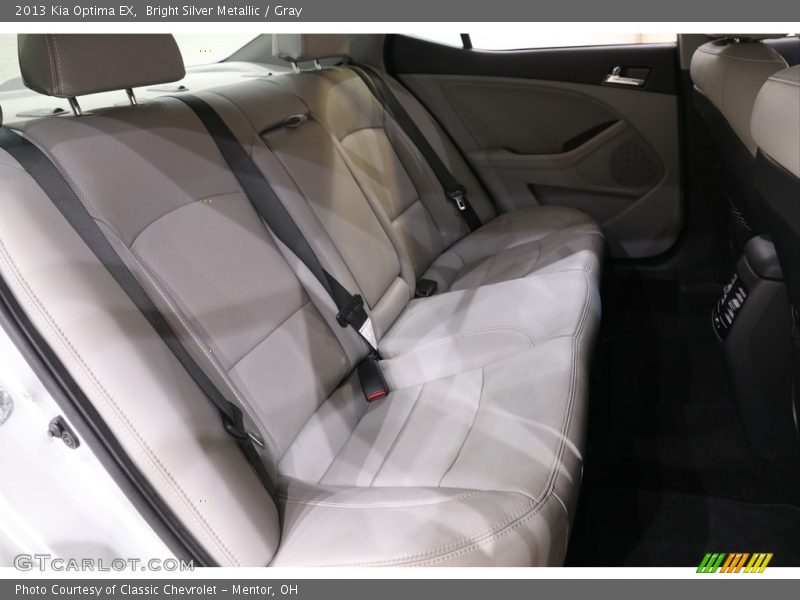 Bright Silver Metallic / Gray 2013 Kia Optima EX