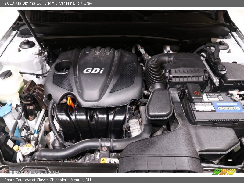 Bright Silver Metallic / Gray 2013 Kia Optima EX