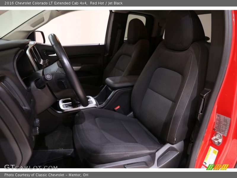 Red Hot / Jet Black 2016 Chevrolet Colorado LT Extended Cab 4x4