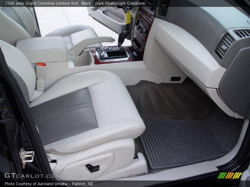 Black / Dark Khaki/Light Graystone 2006 Jeep Grand Cherokee Limited 4x4