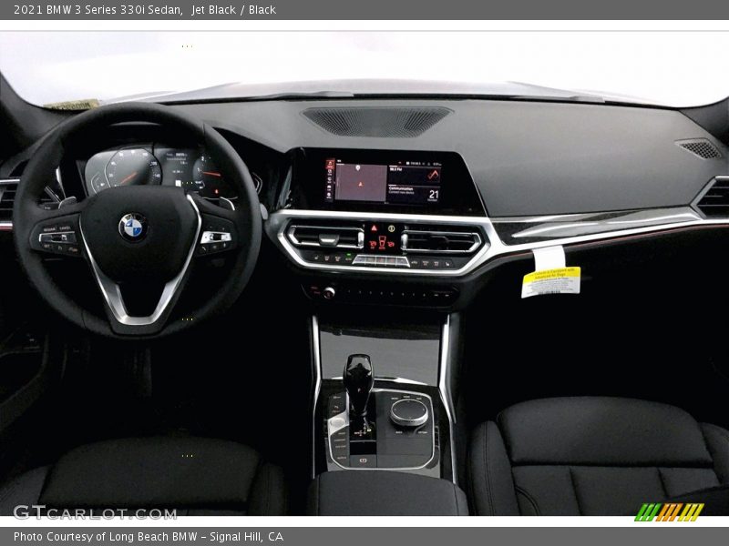 Jet Black / Black 2021 BMW 3 Series 330i Sedan