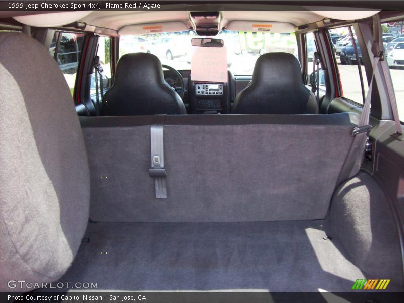 Flame Red / Agate 1999 Jeep Cherokee Sport 4x4