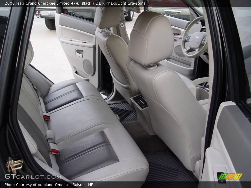 Black / Dark Khaki/Light Graystone 2006 Jeep Grand Cherokee Limited 4x4