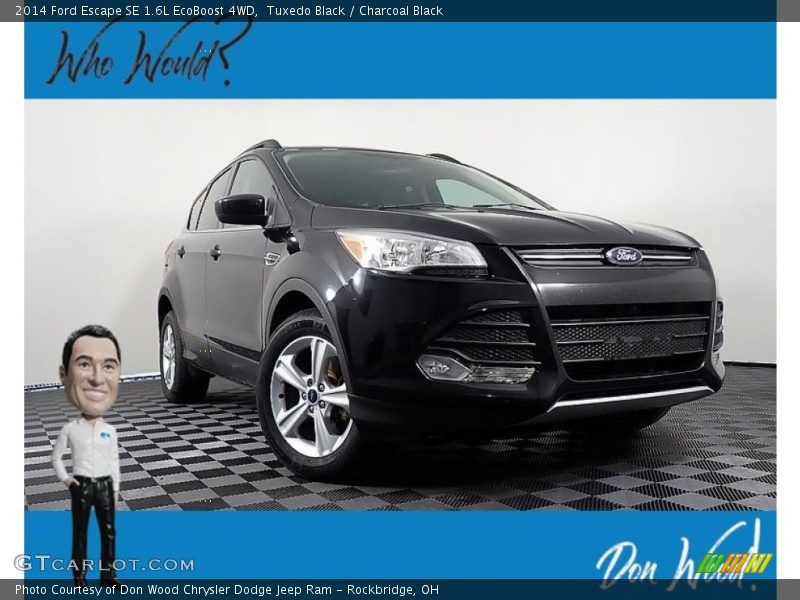 Tuxedo Black / Charcoal Black 2014 Ford Escape SE 1.6L EcoBoost 4WD