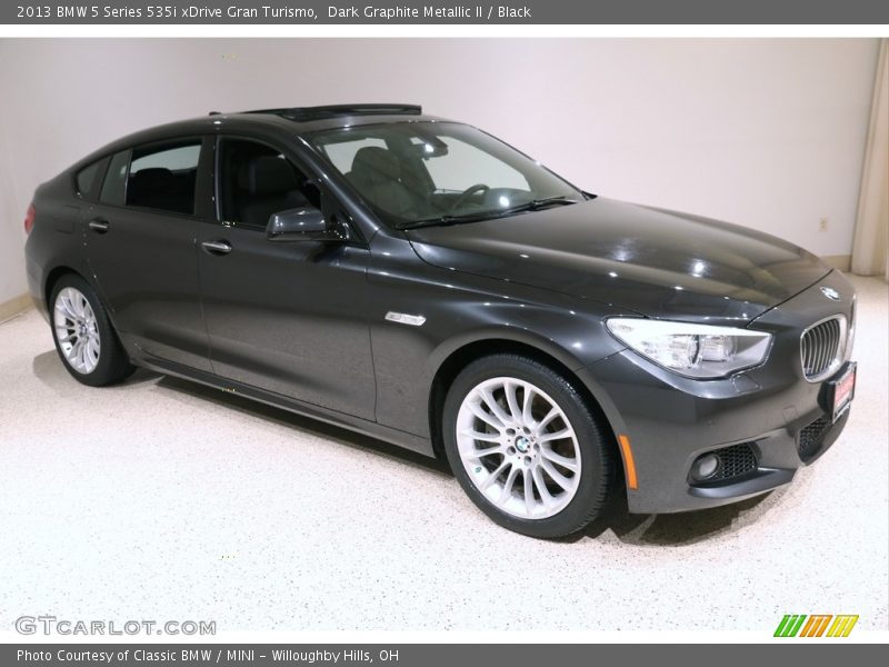 Dark Graphite Metallic II / Black 2013 BMW 5 Series 535i xDrive Gran Turismo