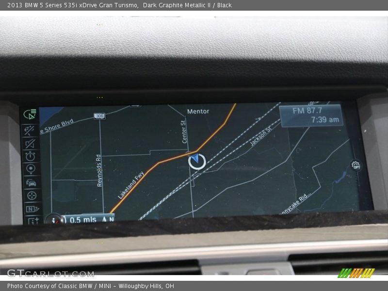 Dark Graphite Metallic II / Black 2013 BMW 5 Series 535i xDrive Gran Turismo