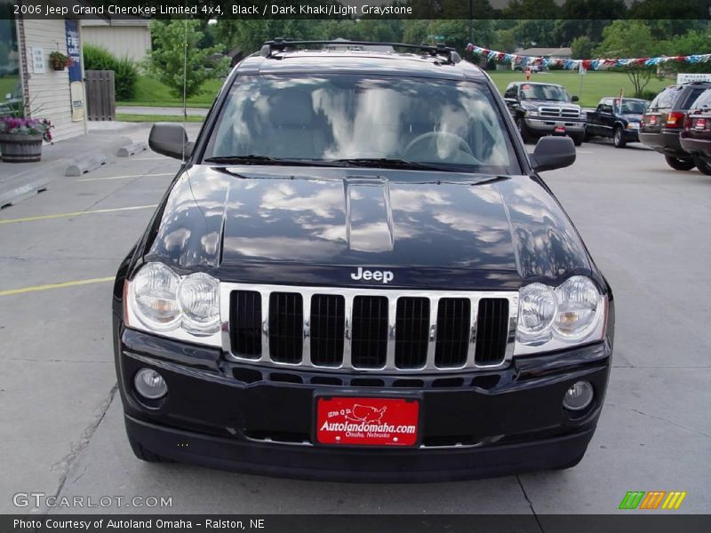 Black / Dark Khaki/Light Graystone 2006 Jeep Grand Cherokee Limited 4x4