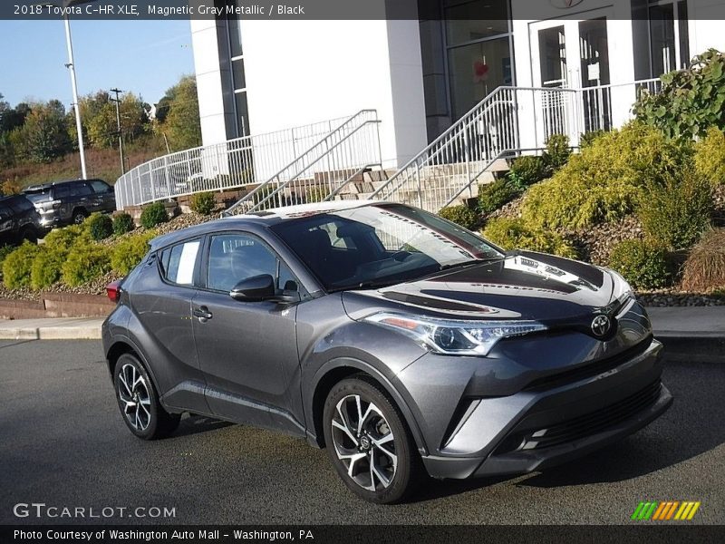 Magnetic Gray Metallic / Black 2018 Toyota C-HR XLE