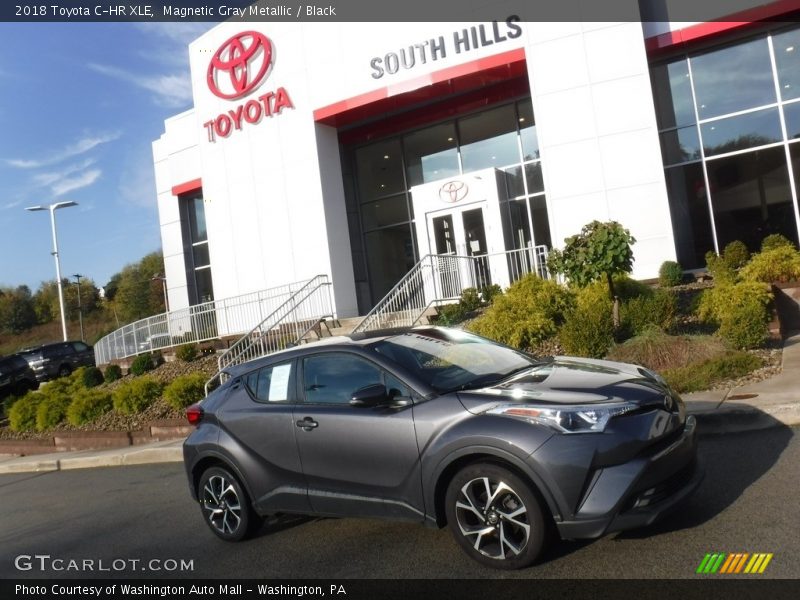 Magnetic Gray Metallic / Black 2018 Toyota C-HR XLE