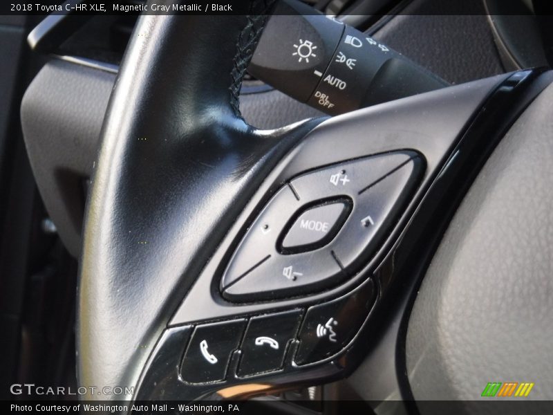 Magnetic Gray Metallic / Black 2018 Toyota C-HR XLE