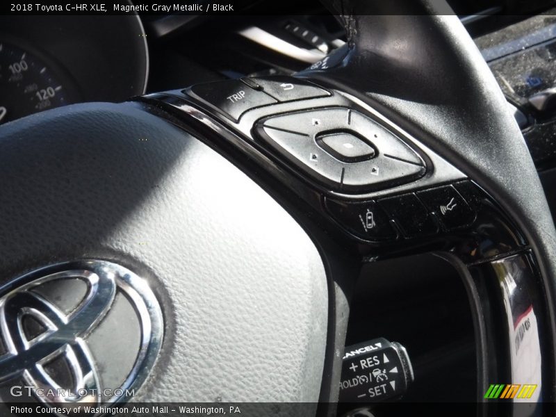 Magnetic Gray Metallic / Black 2018 Toyota C-HR XLE