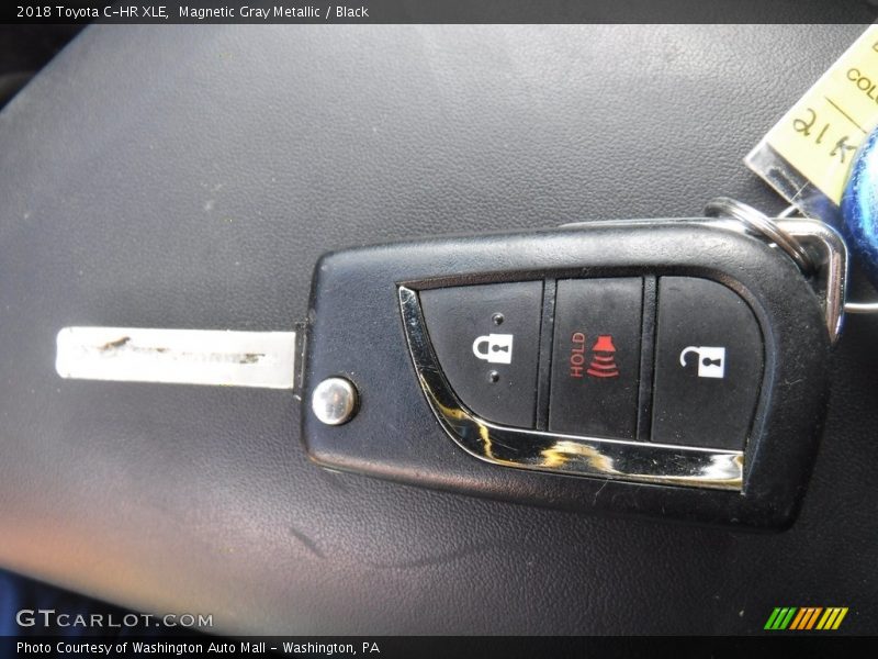 Magnetic Gray Metallic / Black 2018 Toyota C-HR XLE