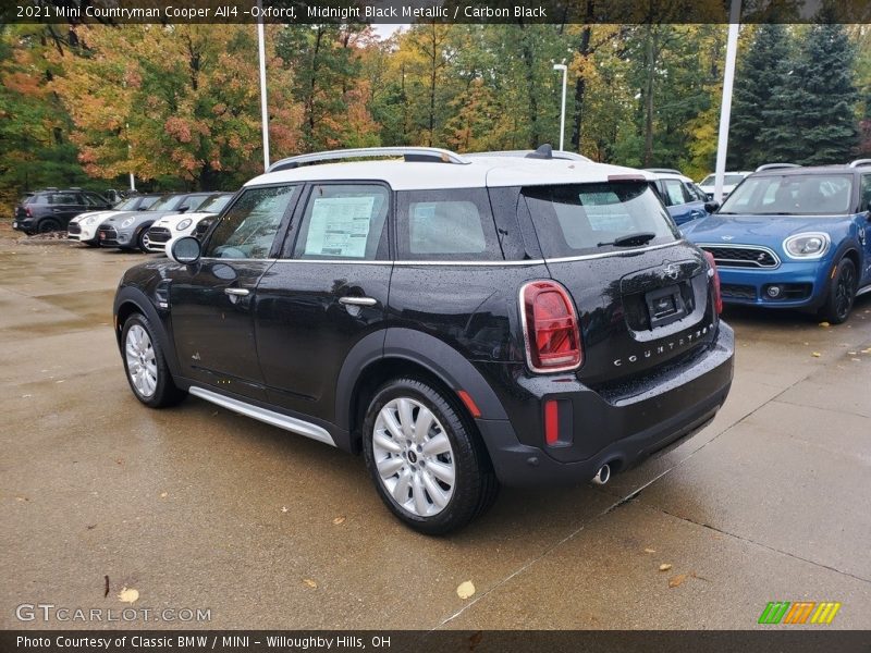 Midnight Black Metallic / Carbon Black 2021 Mini Countryman Cooper All4 -Oxford