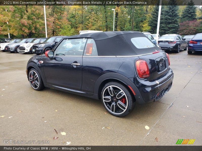  2021 Convertible John Cooper Works Enigmatic Black Metallic