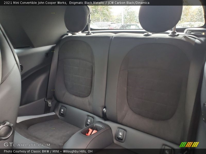 Rear Seat of 2021 Convertible John Cooper Works