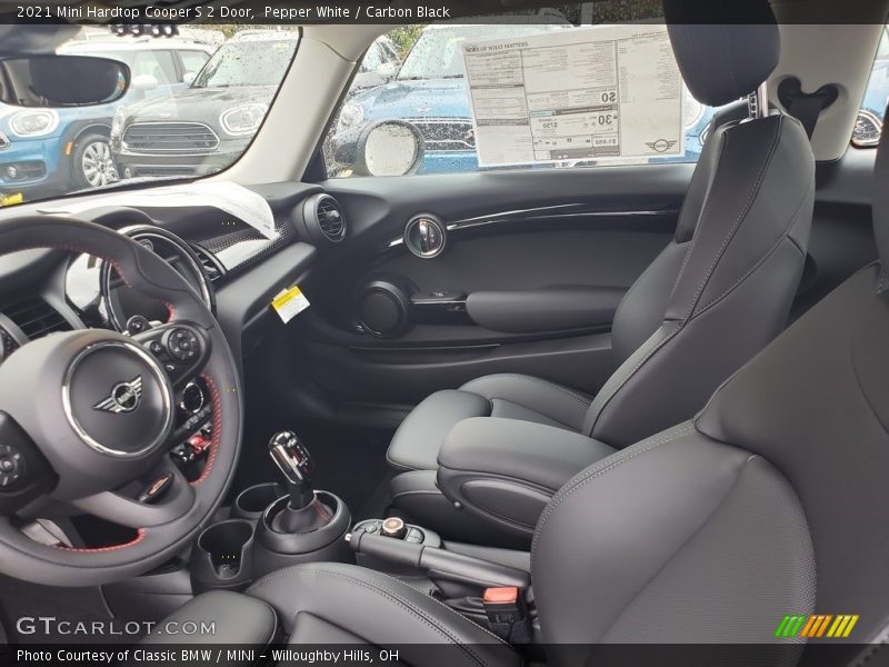Front Seat of 2021 Hardtop Cooper S 2 Door