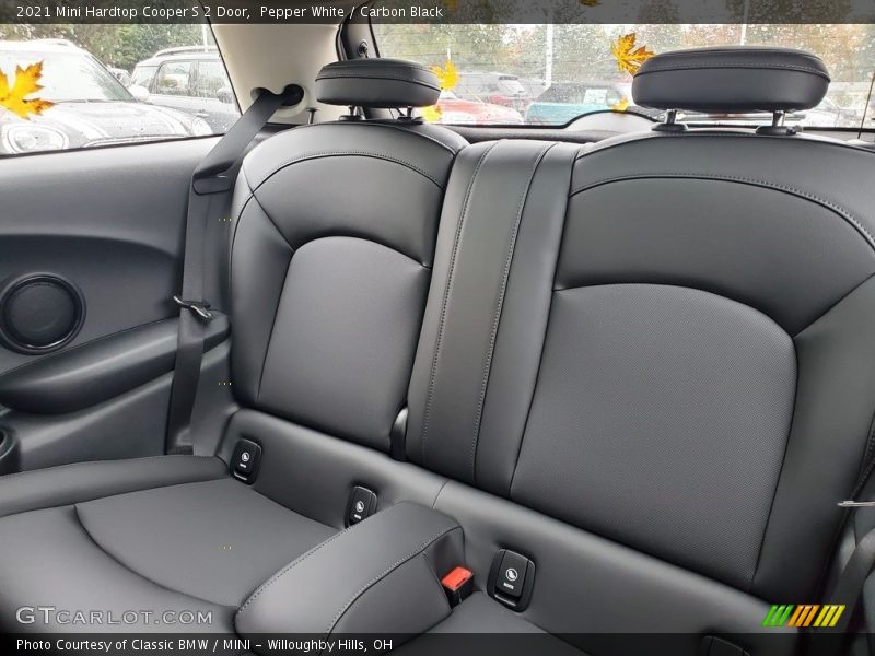 Rear Seat of 2021 Hardtop Cooper S 2 Door