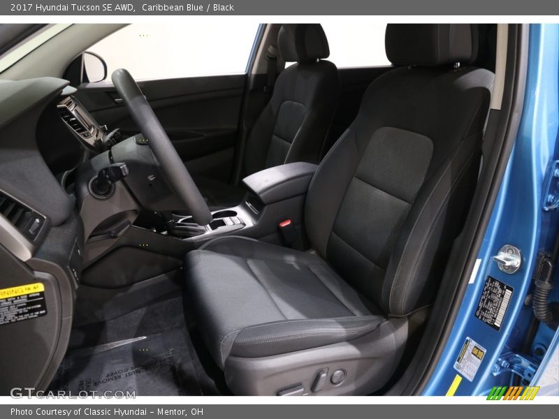 Caribbean Blue / Black 2017 Hyundai Tucson SE AWD