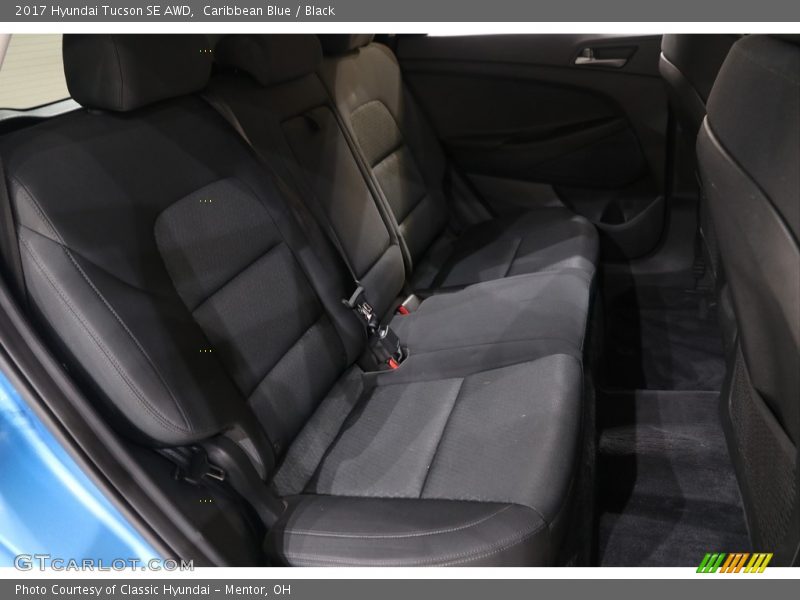 Caribbean Blue / Black 2017 Hyundai Tucson SE AWD