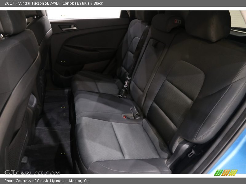 Caribbean Blue / Black 2017 Hyundai Tucson SE AWD