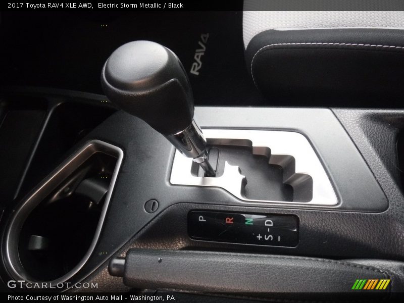 Electric Storm Metallic / Black 2017 Toyota RAV4 XLE AWD
