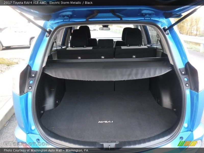 Electric Storm Metallic / Black 2017 Toyota RAV4 XLE AWD
