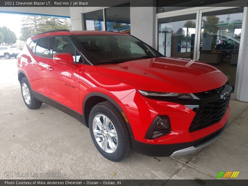 Red Hot / Jet Black 2021 Chevrolet Blazer LT
