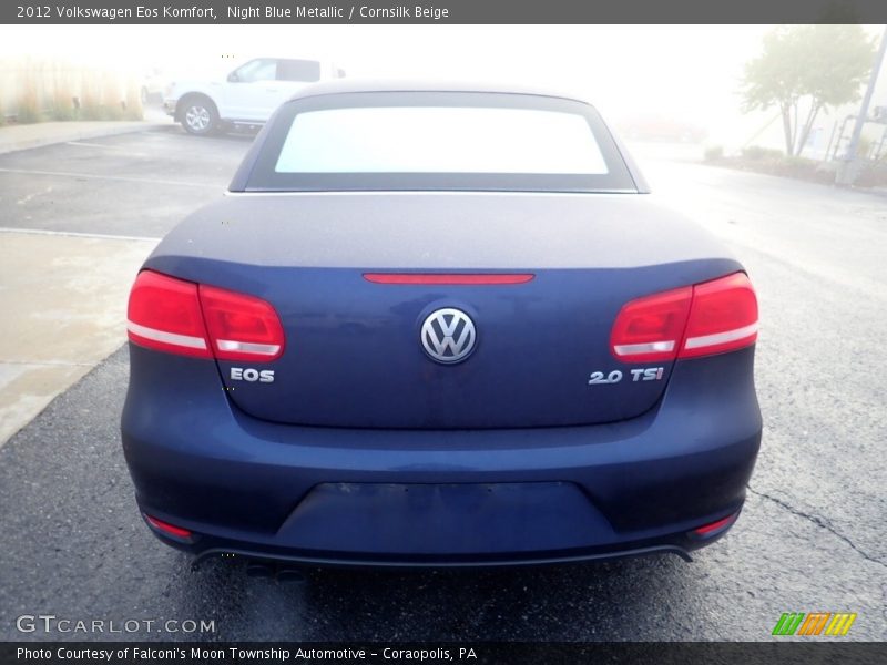 Night Blue Metallic / Cornsilk Beige 2012 Volkswagen Eos Komfort