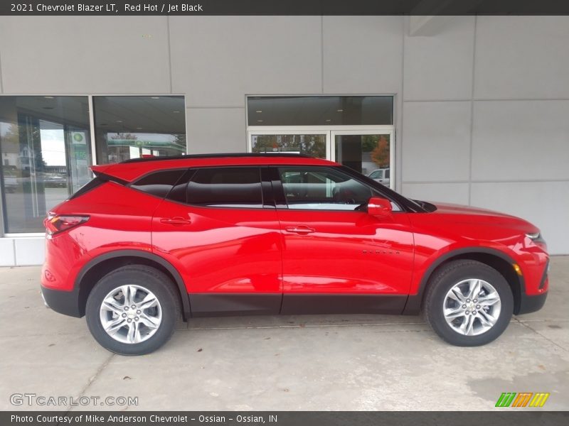 Red Hot / Jet Black 2021 Chevrolet Blazer LT