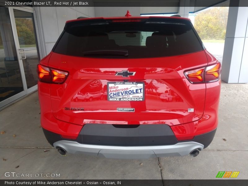 Red Hot / Jet Black 2021 Chevrolet Blazer LT